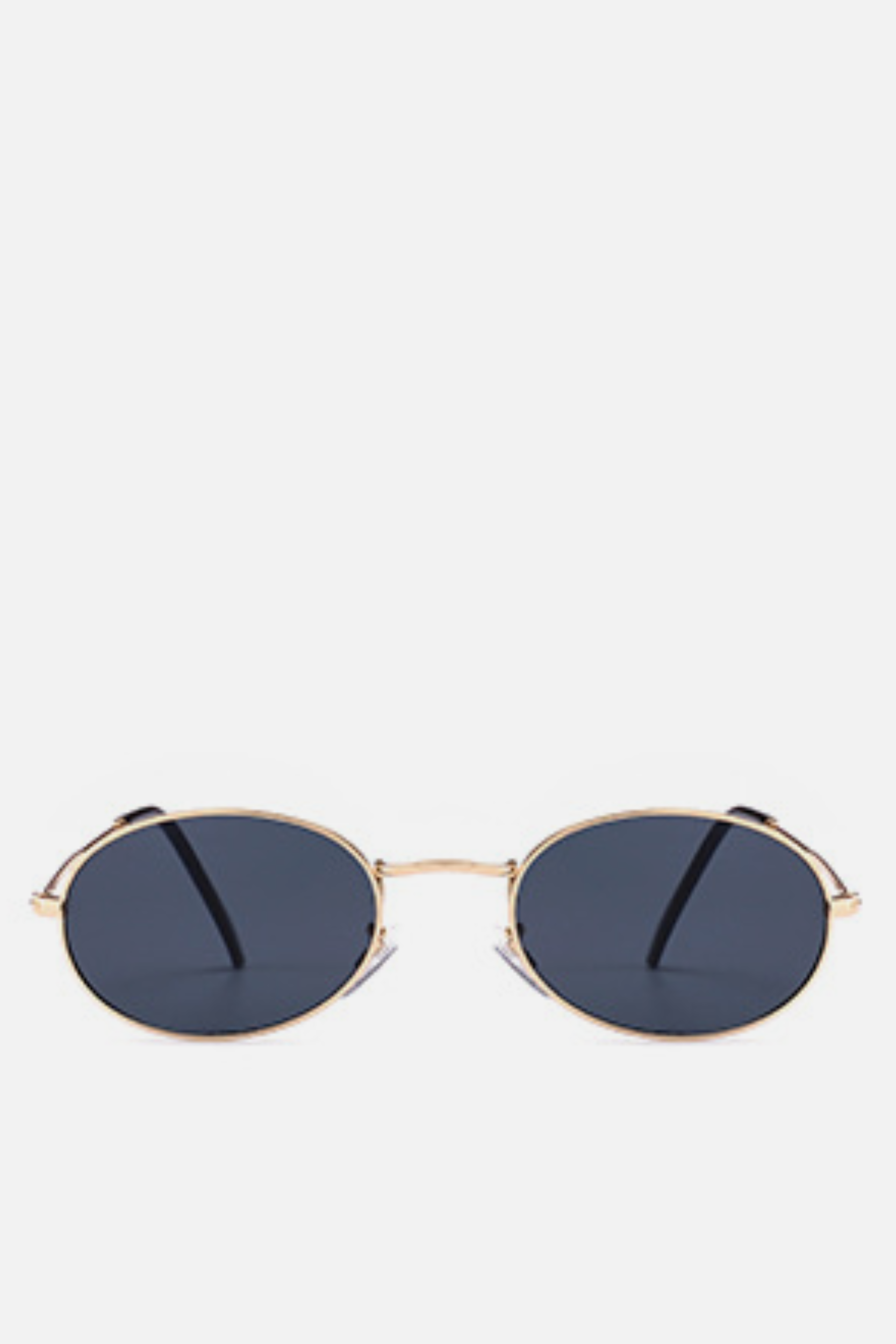 FIJI Black Oval Sunglasses