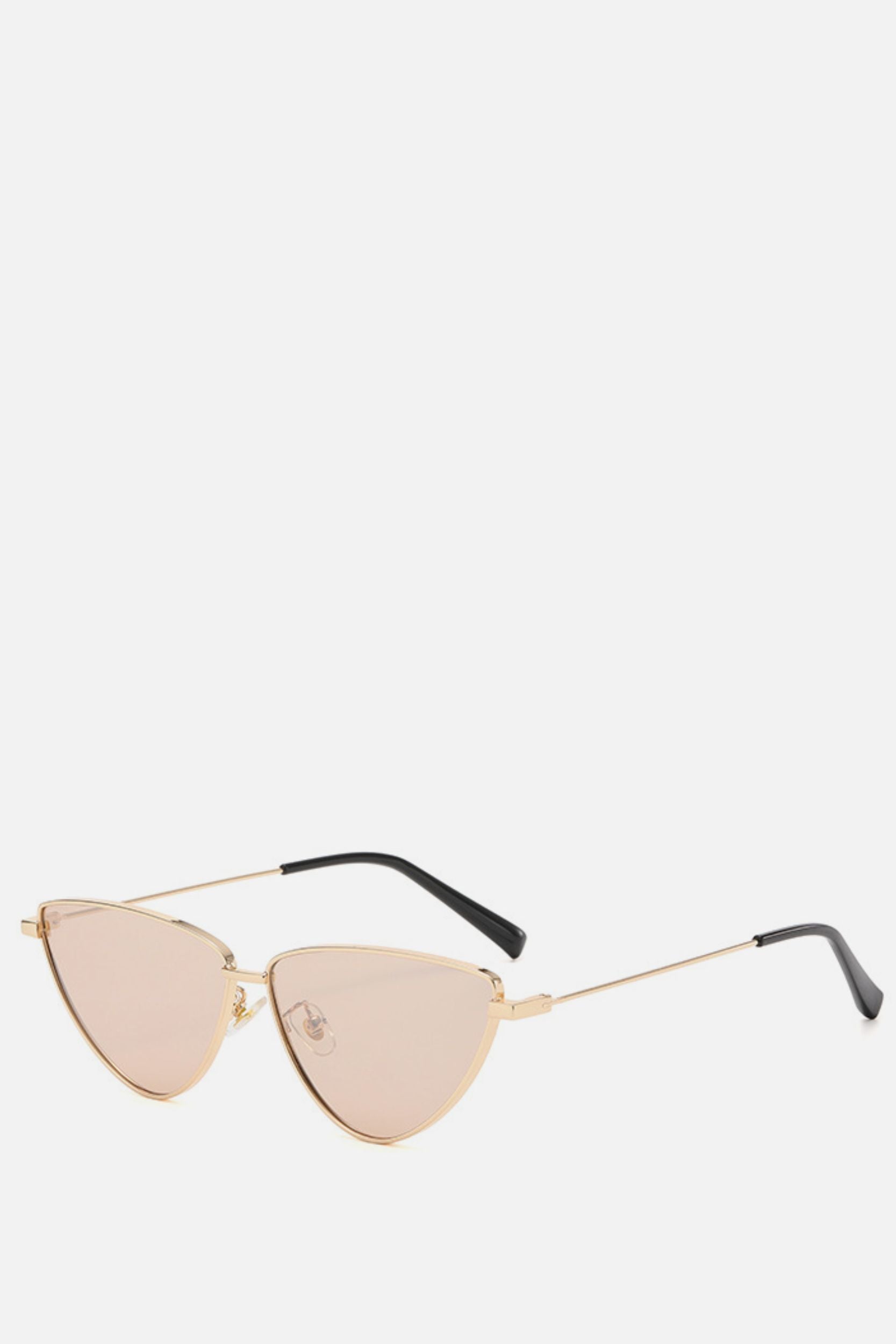 MONTUIRI Gold Tint Cat Eye Sunglasses