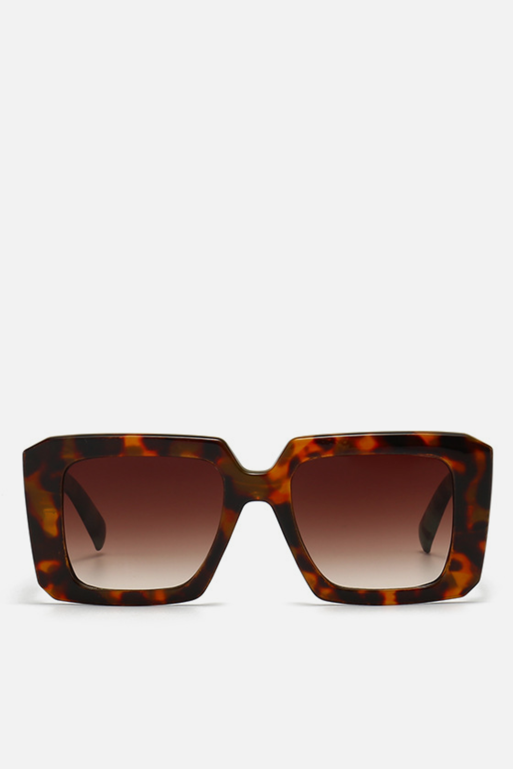 PERU Leopard Square Sunglasses