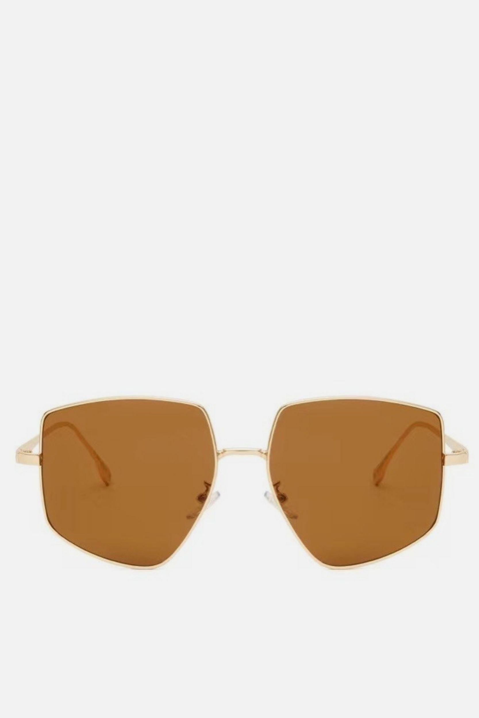 HAVANA Brown Oversized Sunglasses