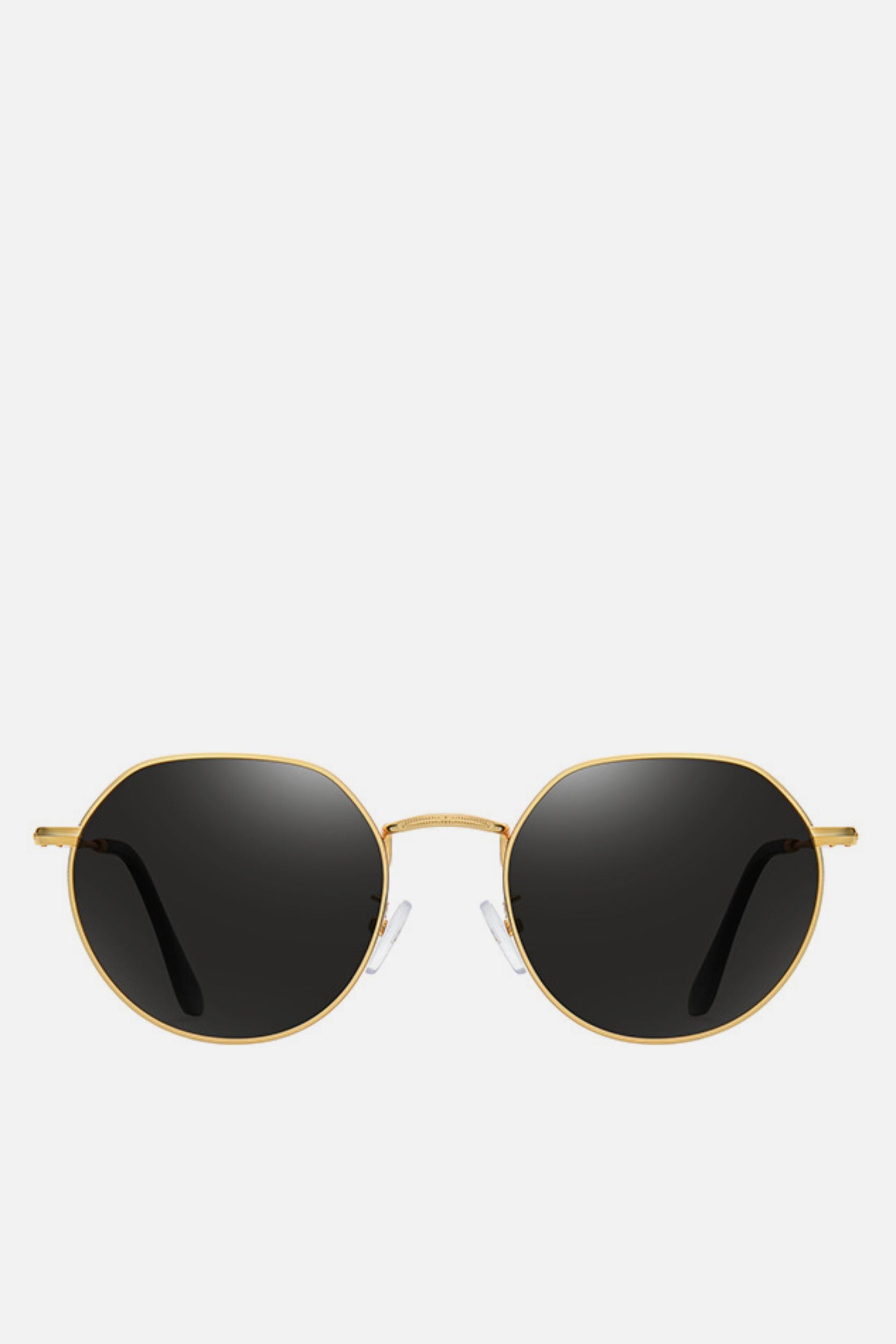 SEVILLE Black Round Sunglasses