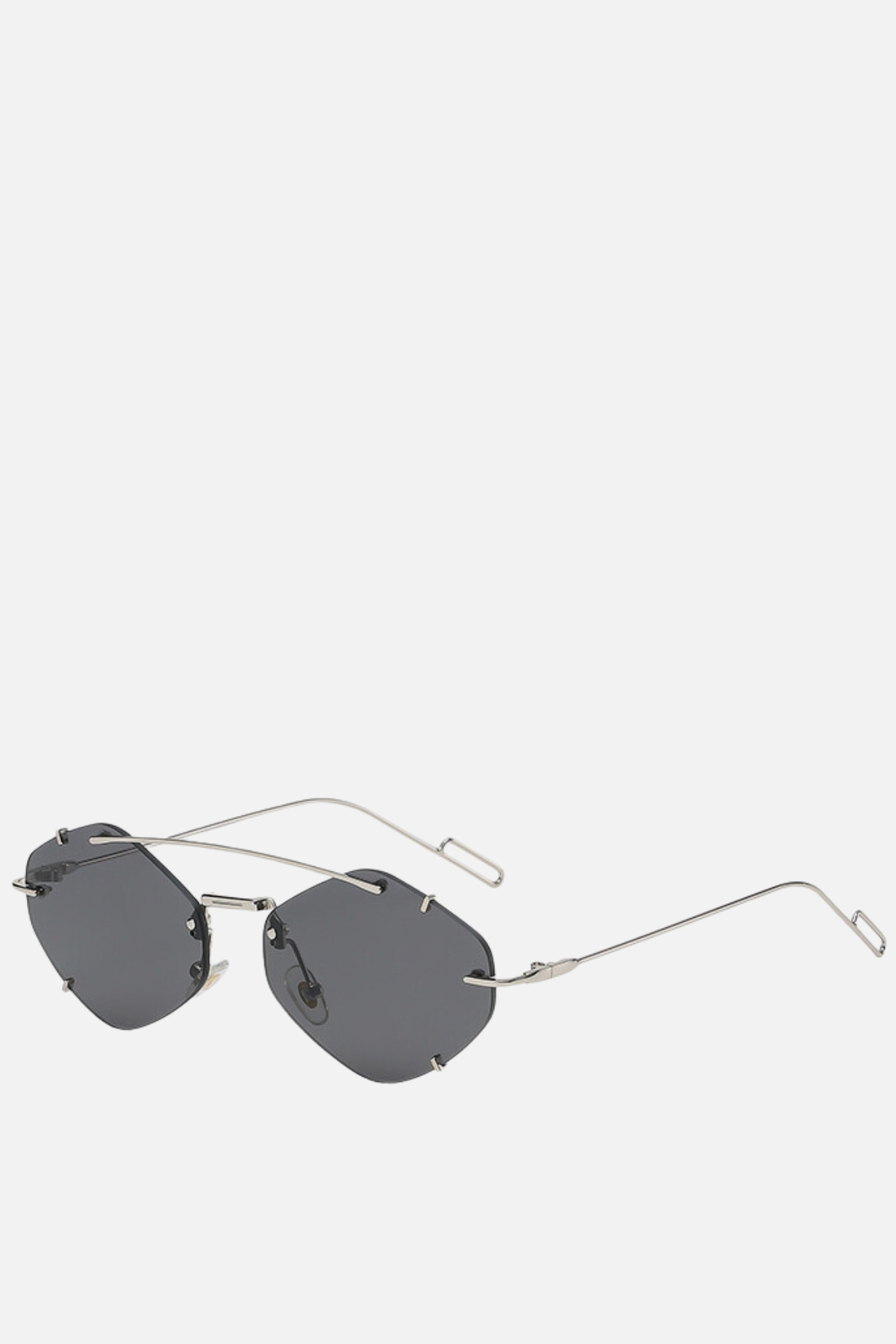 PALMA Hexagon Black Sunglasses