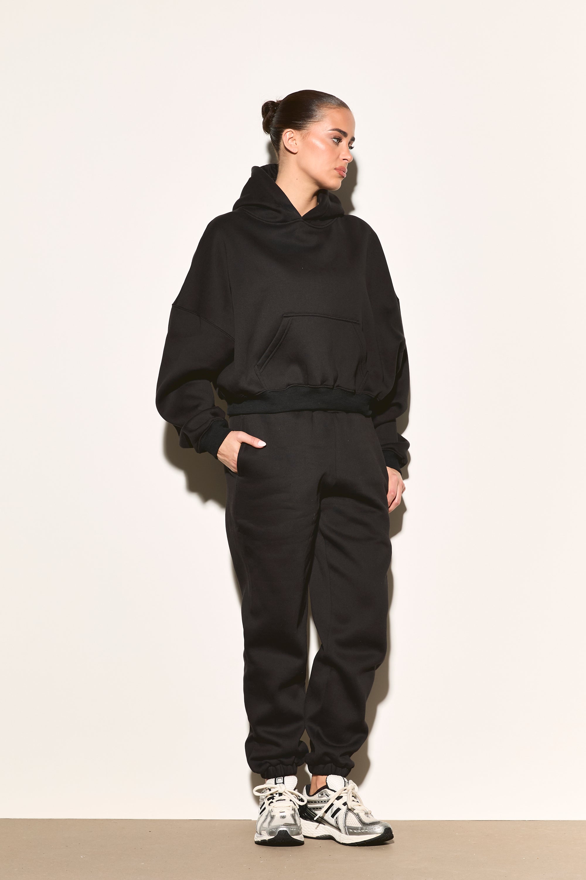 Black Joggers – Noughts & Kisses