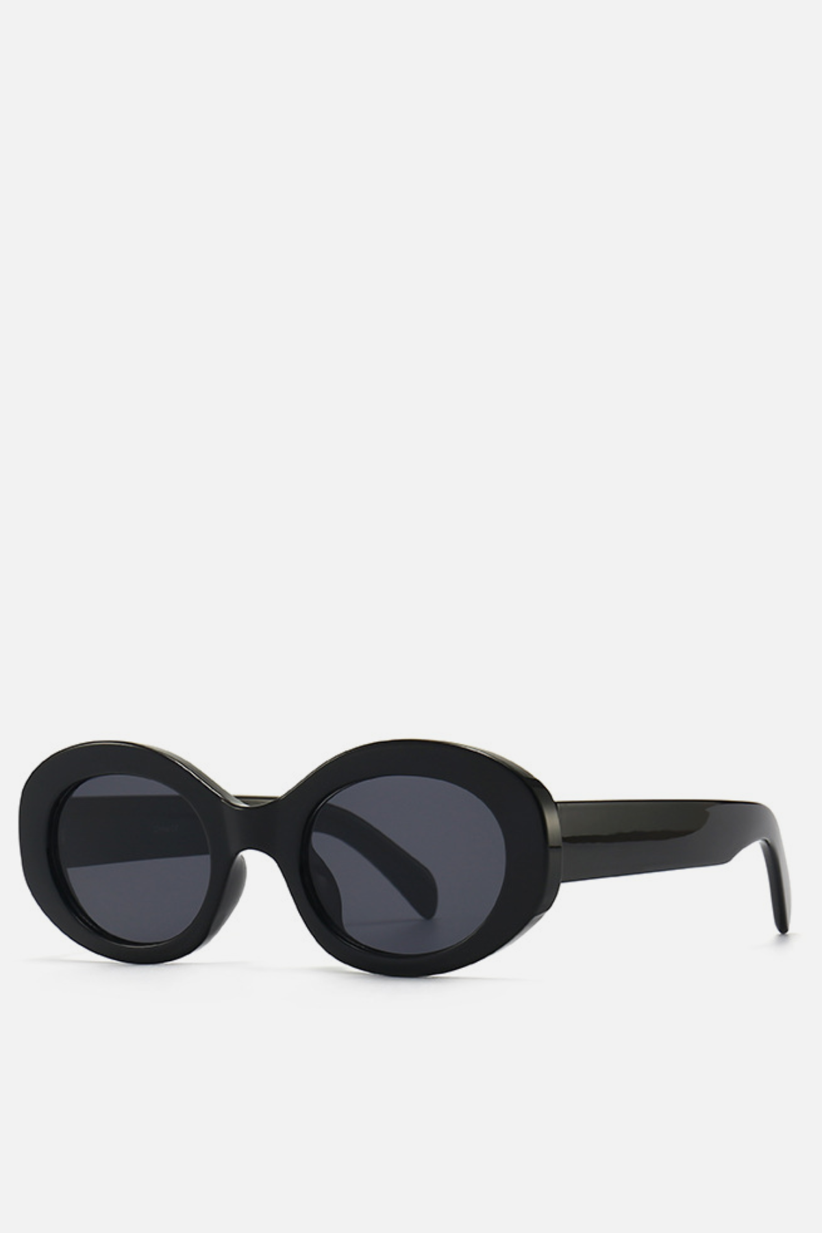 LIMA Black Round Sunglasses