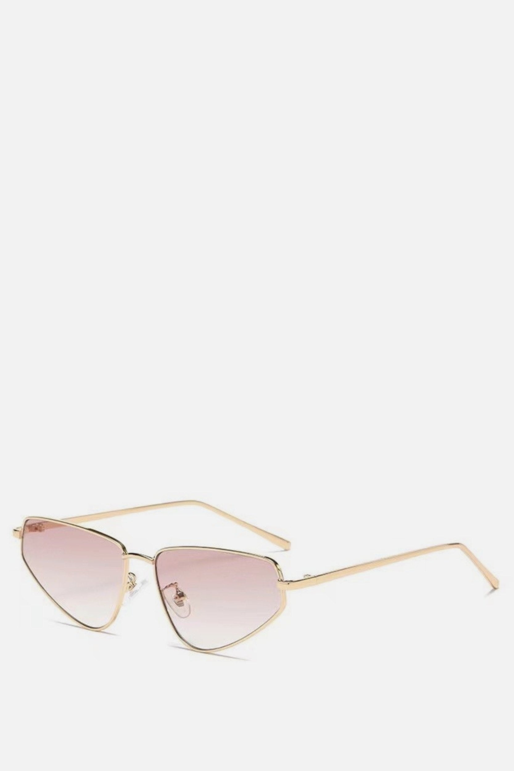 BORDEAUX Brown Tint Cat Eye Sunglasses
