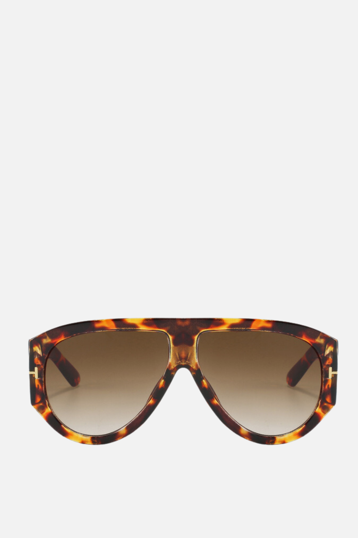 MONACO Tortoise Shell Oversized Sunglasses