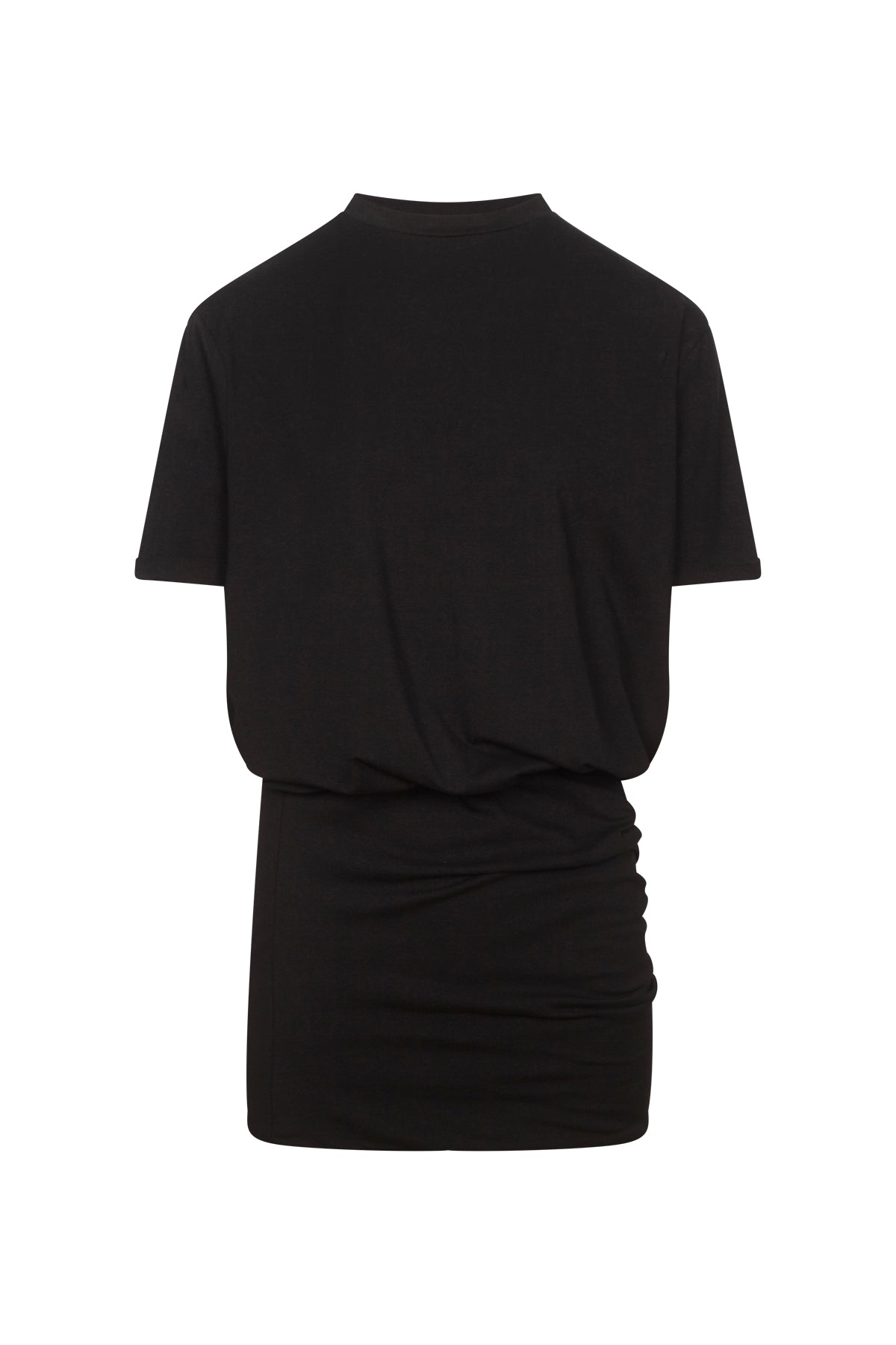 ELISSA Black T-Shirt Dress