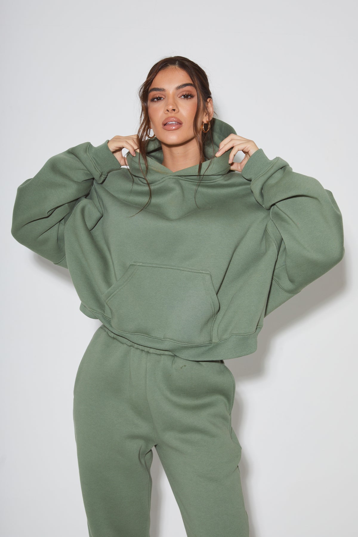 Oversized Sage Hoodie