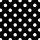 LEOLA Black Polkadot Lace Shorts