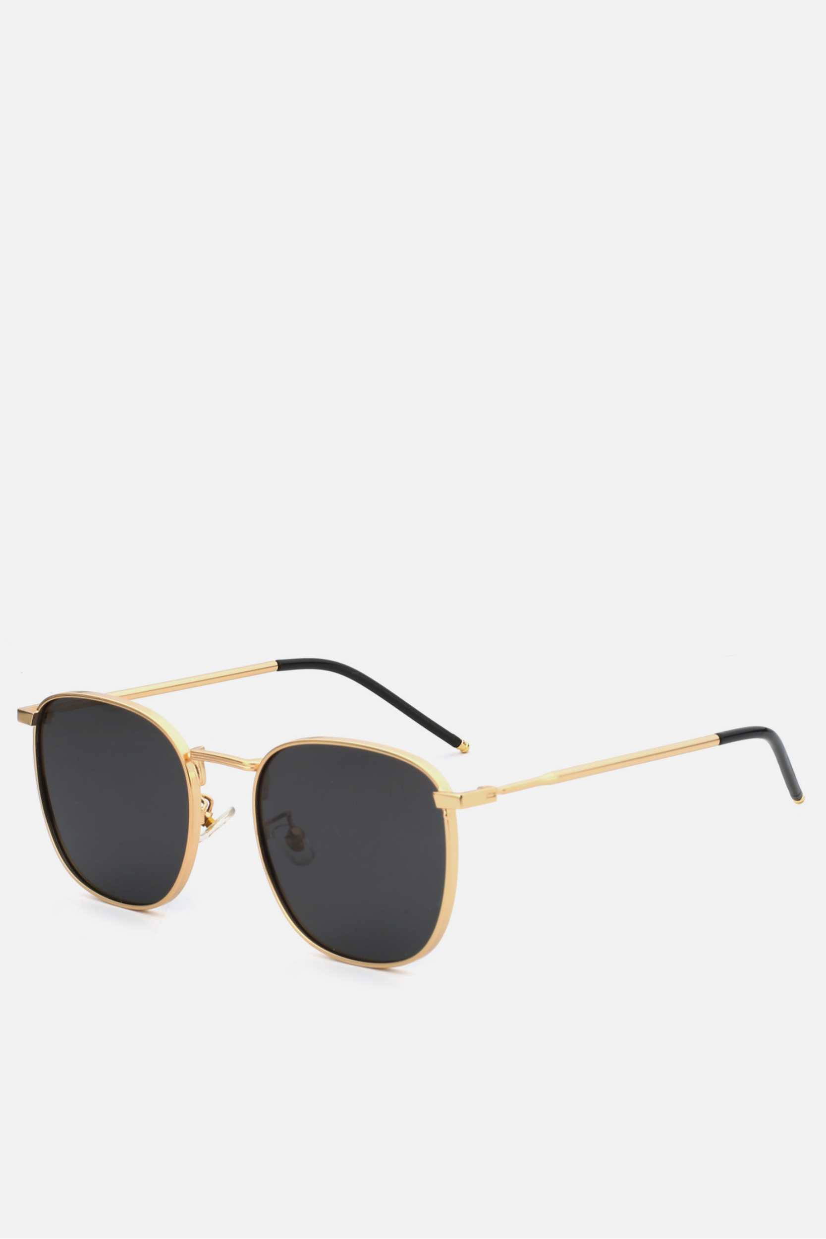 MOROCCO Black Round Sunglasses