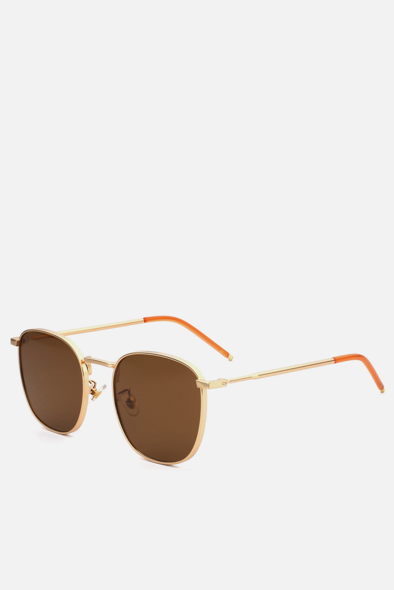 MOROCCO Brown Round Sunglasses