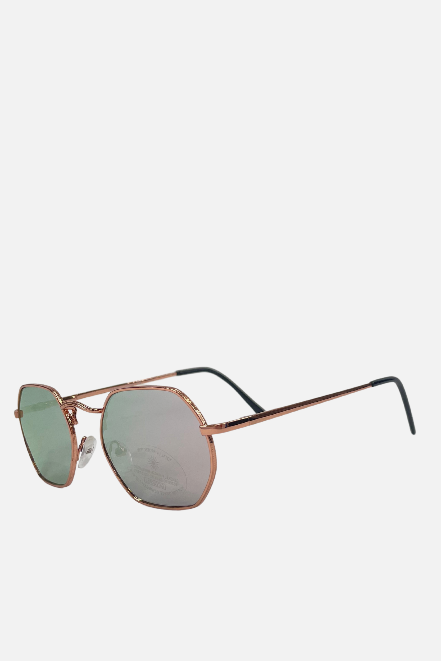 LYON Rose Gold Small Sunglasses