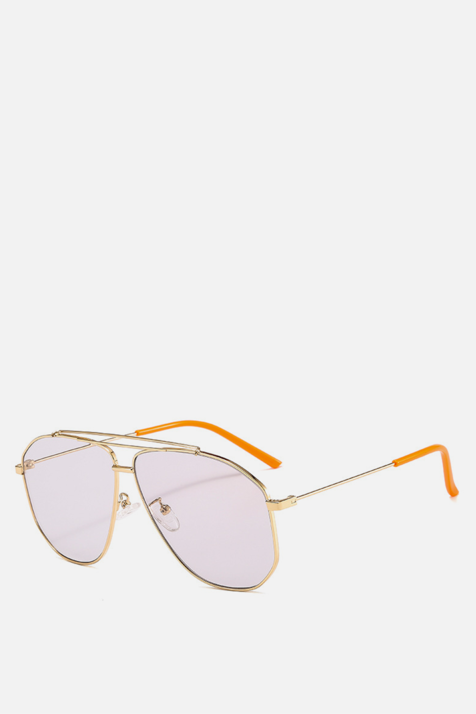 SANTA MONICA Oversized Grey Aviators