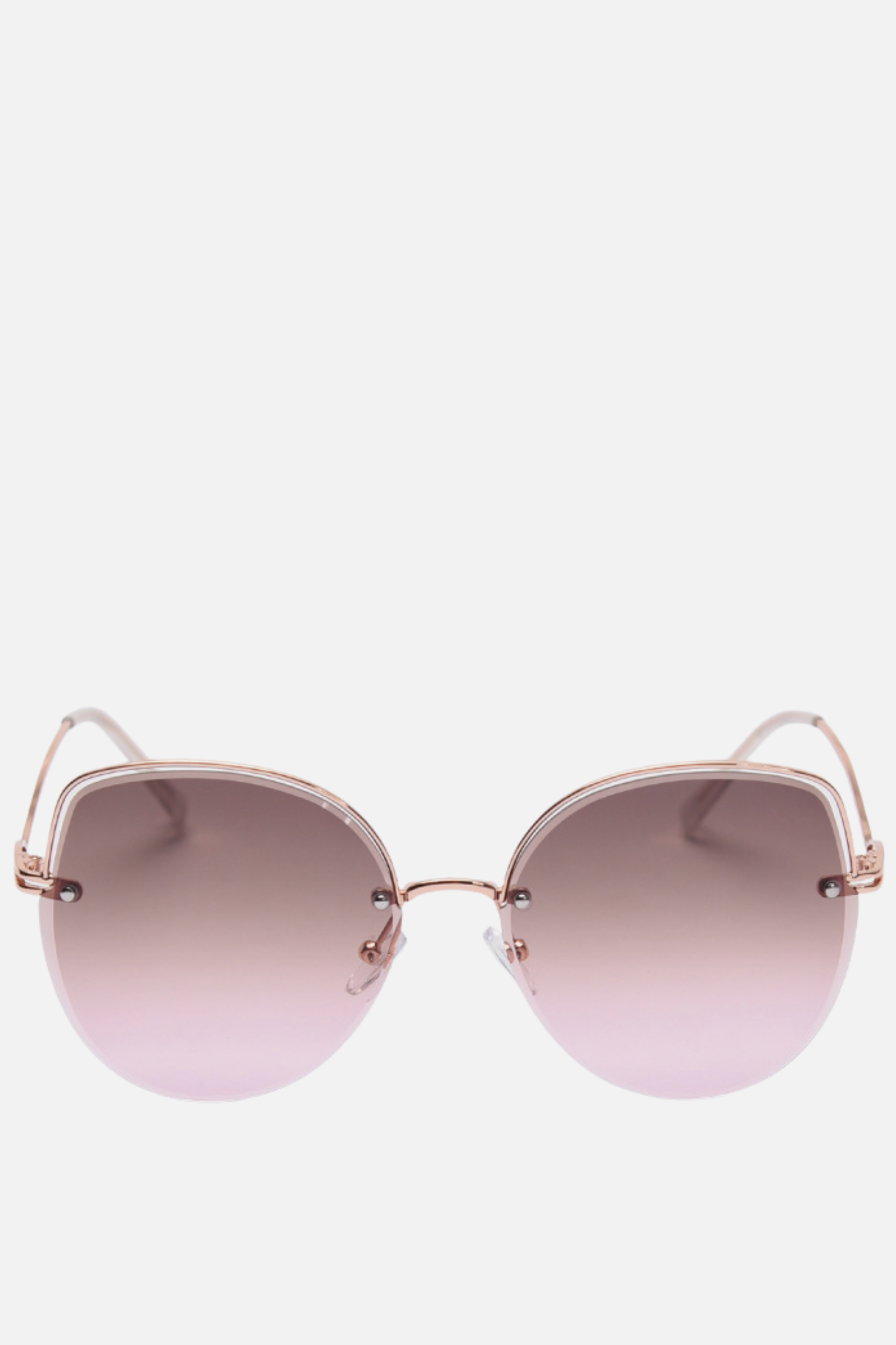 BORA BORA Round Pink Tint Sunglasses
