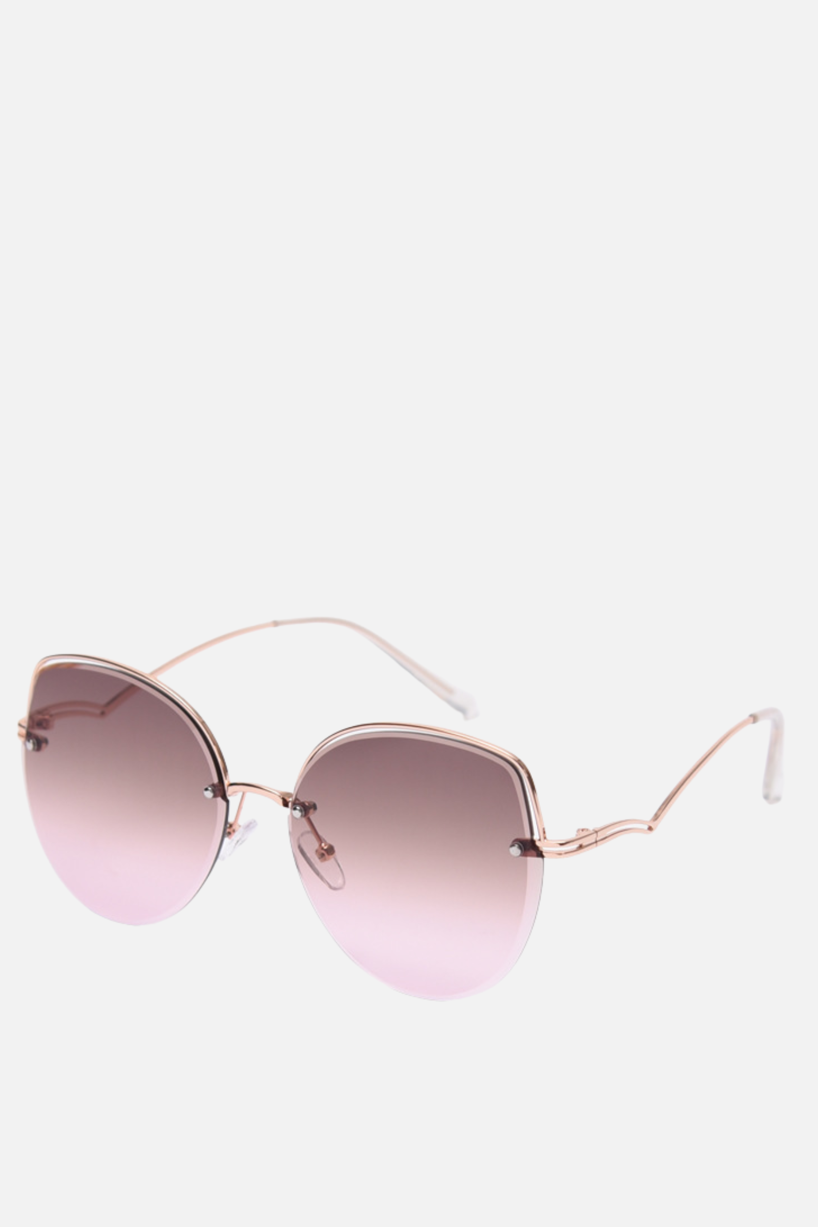 Pink tinted aviator sunglasses cheap